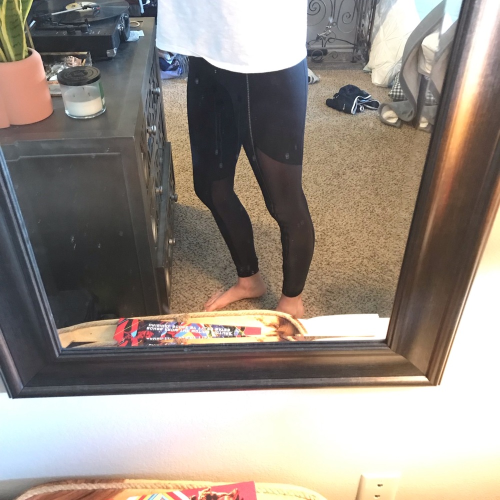 Sheer Lulu Lemon Leggings
